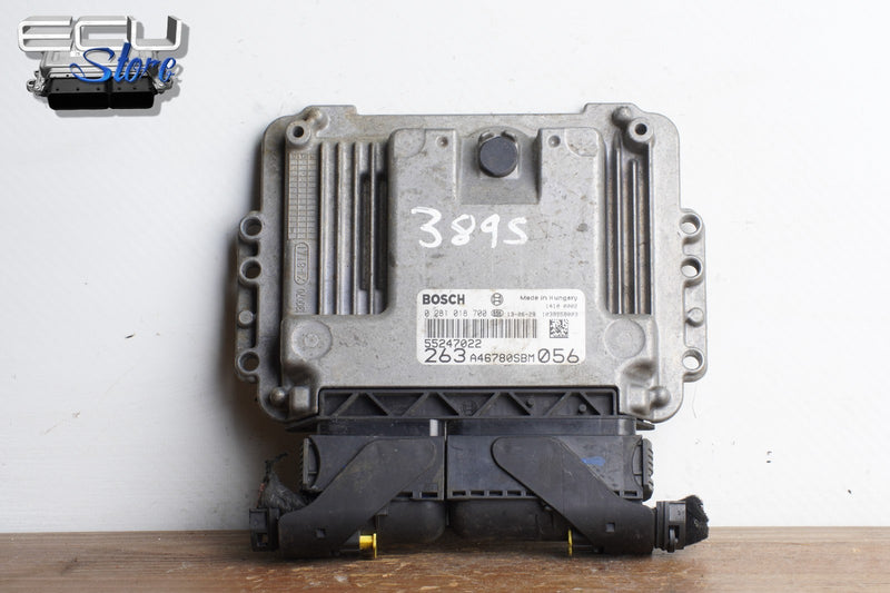Cargue la imagen en el visor de la galería, ECU CENTRALITA MOTOR 0281018700 55247022 FIAT DOBLO 1.6 2013 + CONNECTORS0