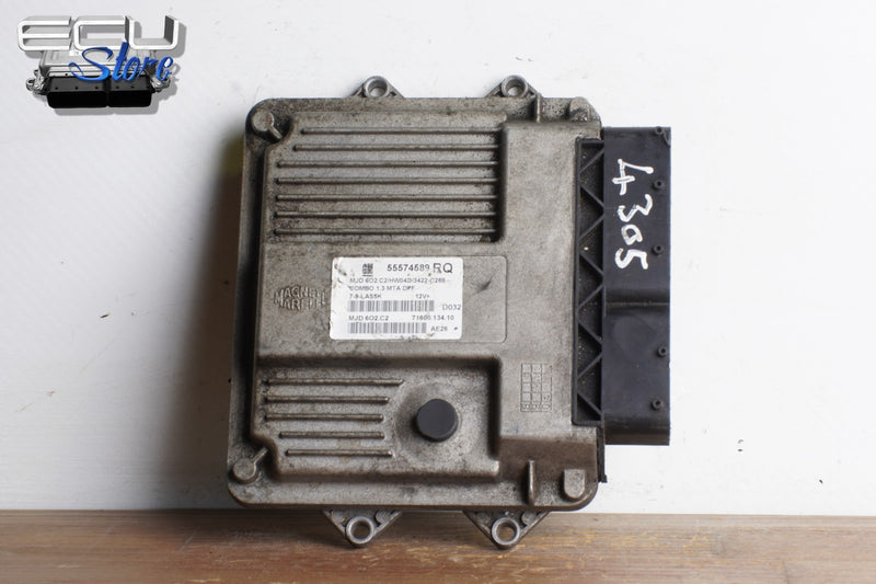 Cargue la imagen en el visor de la galería, ECU CENTRALITA MOTOR 55574589 MJD6O2.C2 OPEL COMBO CORSA C 1.3 CDTI0