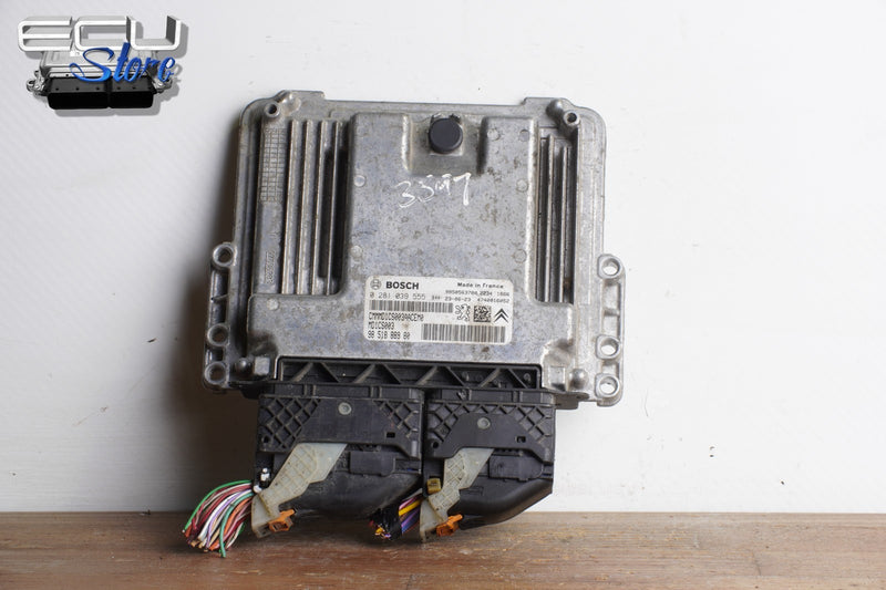 Cargue la imagen en el visor de la galería, ECU CENTRALITA MOTOR 0281039555 9851888980 CITROEN C4 PEUGEOT 308 2023 + PLUGS0
