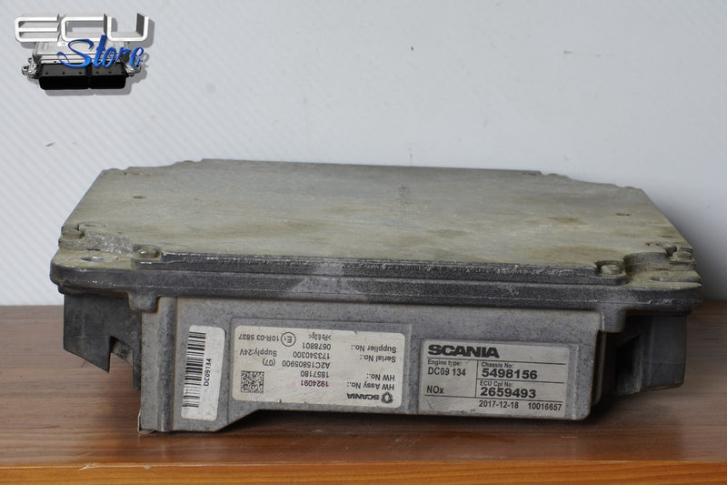 Cargue la imagen en el visor de la galería, ECU CENTRALITA MOTOR DC09 134 2659493 DC09134 1857180 SCANIA TRUCK 20174