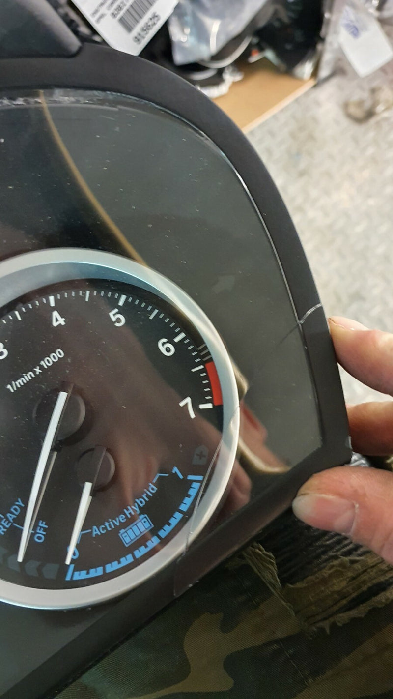 Cargue la imagen en el visor de la galería, CUADRO DE INSTRUMENTOS BMW X6 HYBRID E71 E72 - 6976284 Broken glass/cristal roto3