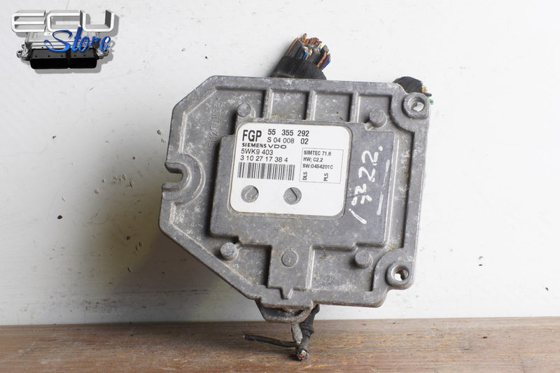 Cargue la imagen en el visor de la galería, ECU CENTRALITA MOTOR 55355292 5WK9403 OPEL SAAB 9-3 II 1.8 16v + PLUGS0
