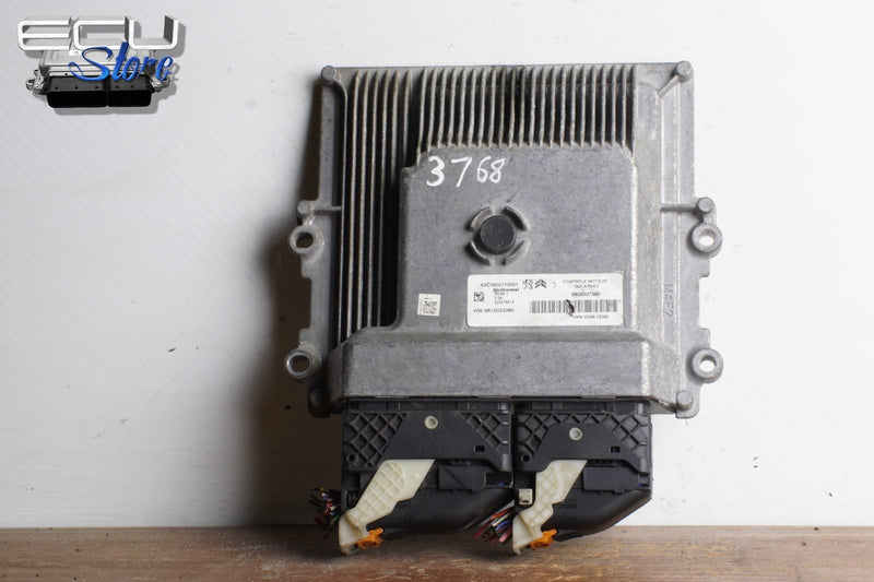 Cargue la imagen en el visor de la galería, ECU CENTRALITA MOTOR 9838397380 A3C0602110001 VD56.1 CITROEN C5 1.2 2021 + PLUGS0