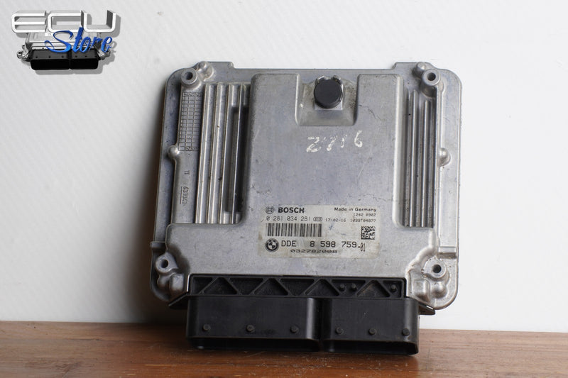 Cargue la imagen en el visor de la galería, ECU CENTRALITA MOTOR 0281034281 8598759 BMW 120d 420d X1 F20 F30 F36 20170