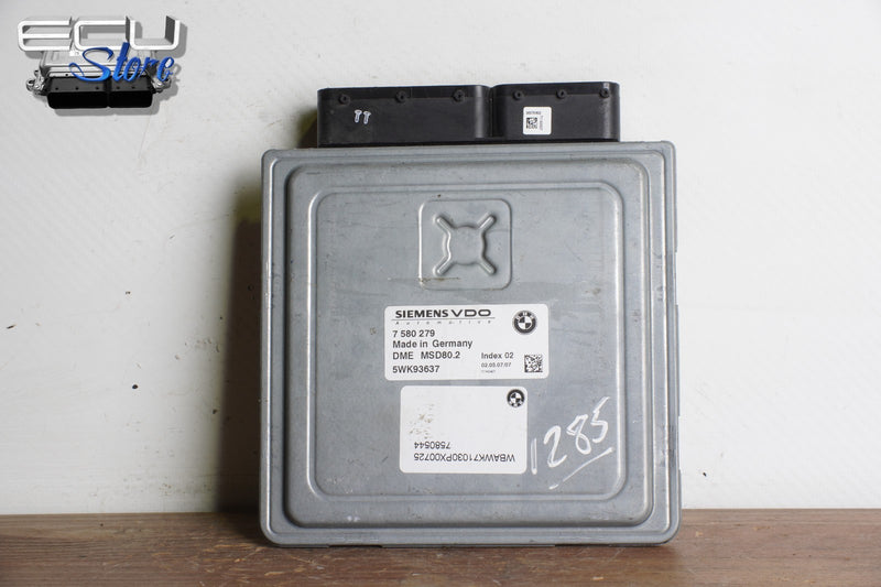 Cargue la imagen en el visor de la galería, ECU CENTRALITA MOTOR 7580279 5WK93637 MSD80.2 BMW E87 E90 N430