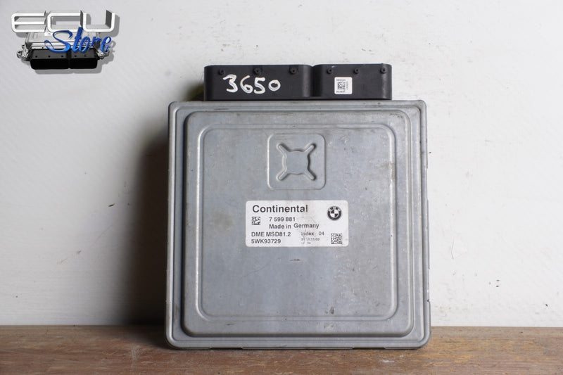 Cargue la imagen en el visor de la galería, ECU CENTRALITA MOTOR 7599881 5WK93729 MSD81.2 BMW 120i 320i E87 E90 20110