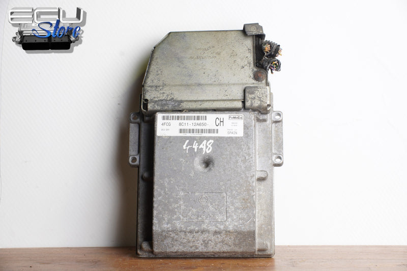 Cargue la imagen en el visor de la galería, ECU CENTRALITA MOTOR 8C11-12A650-CH DCU-201 FORD TRANSIT + PLUGS0