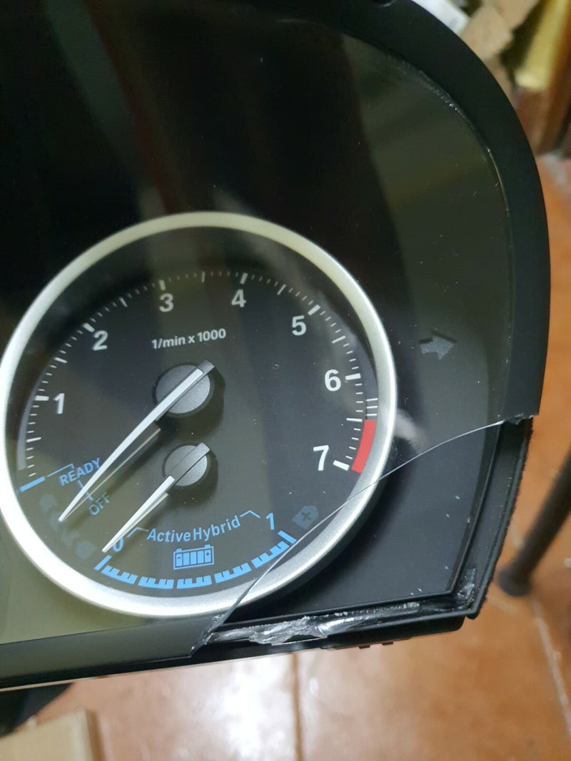 Cargue la imagen en el visor de la galería, CUADRO DE INSTRUMENTOS BMW X6 HYBRID E71 E72 - 6976284 Broken glass/cristal roto2