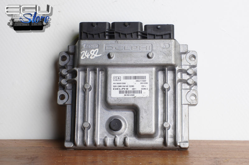 Cargue la imagen en el visor de la galería, ECU CENTRALITA MOTOR 9678514580 DCM3.5 PEUGEOT EXPERT 508 CITROEN JUMPY 2.0HDI0