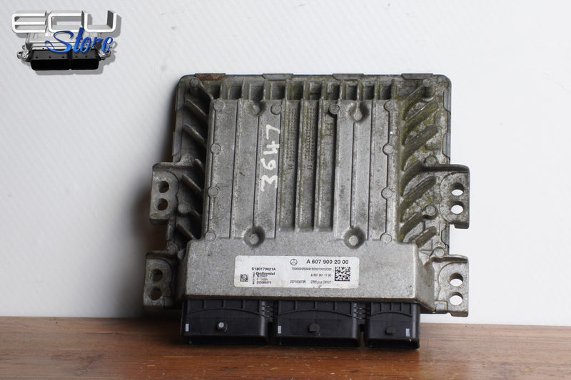 Cargue la imagen en el visor de la galería, ECU CENTRALITA MOTOR A6079002000 S180170021A MERCEDES A B W176 A180 CDI 20150