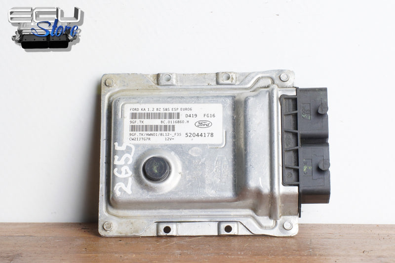Cargue la imagen en el visor de la galería, ECU CENTRALITA MOTOR 52044178 9GF.TK FORD KA 1.20