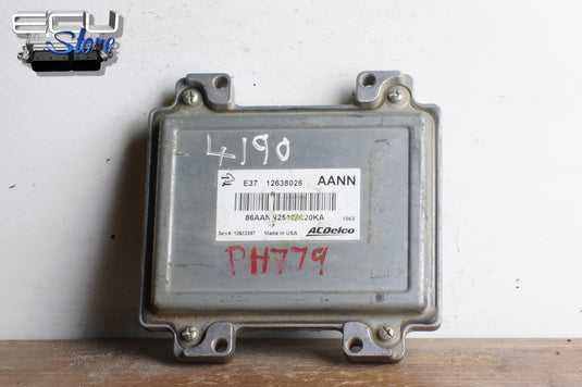 ECU CENTRALITA MOTOR 12638026 E37 12612397 GM CHEVROLET MALIBU0