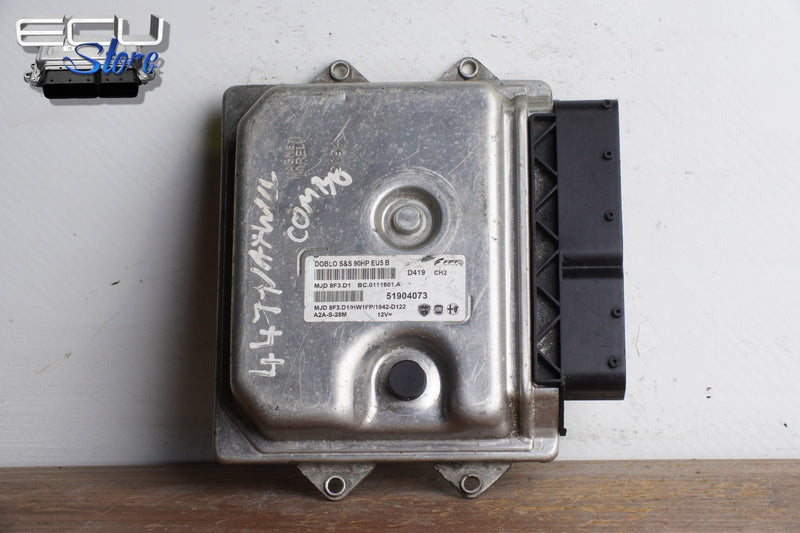 Cargue la imagen en el visor de la galería, ECU CENTRALITA MOTOR 51904073 MJD8F3.D1 FIAT DOBLO II OPEL COMBO 1.3 JTD0
