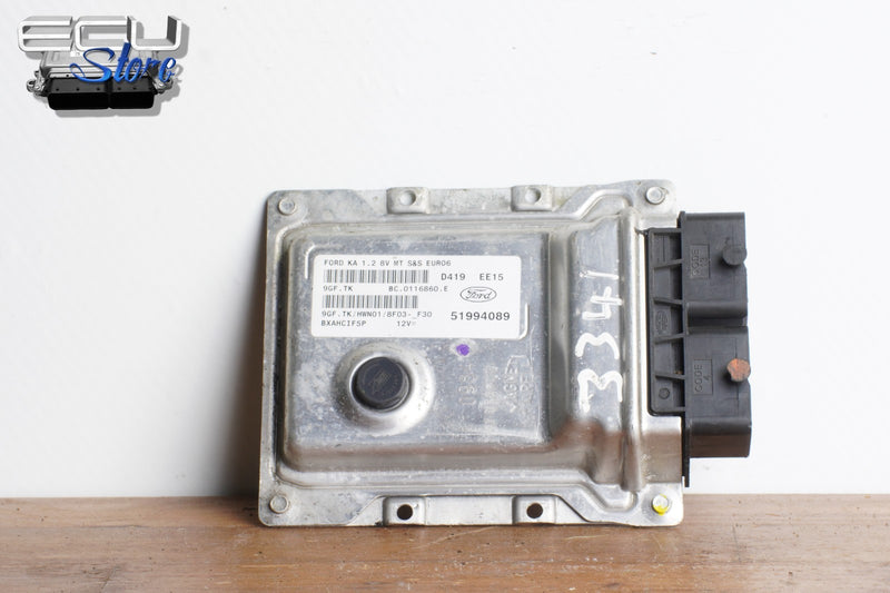 Cargue la imagen en el visor de la galería, ECU CENTRALITA MOTOR 51994089 9GF.TK FORD KA 1.2 8V 20140
