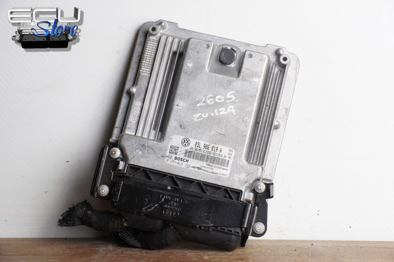 Cargue la imagen en el visor de la galería, ECU CENTRALITA MOTOR 03L906019A 0281016365 VW SEAT EXEO 2.0TDI 2010 + PLUGS0
