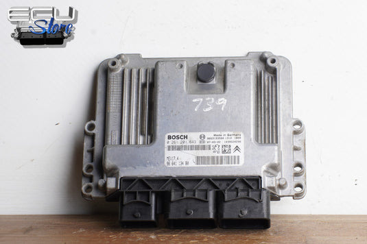 ECU CENTRALITA MOTOR 0261201643 9664113480 MEV17.4 CITROEN PEUGEOT 207 1.6 VTI0