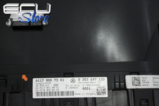 VELOCIMETRO / CUADRO INSTRUMENTOS MERCEDES CLA C117 X117 GASOLINA - A1179007301