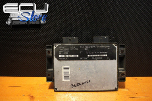 ECU / CENTRALITA MOTOR 9641390180 9646260380 - PEUGEOT 206 306 BERLINGO 1.9D