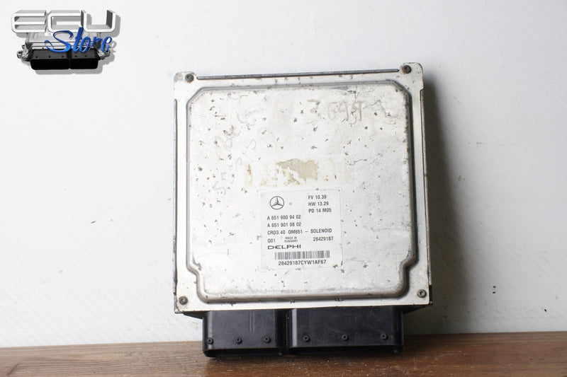 Cargue la imagen en el visor de la galería, ECU CENTRALITA MOTOR A6519009402 A6519010802 MERCEDES A CLA W176 B W246 1.80
