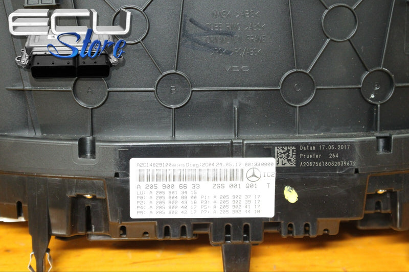 Cargue la imagen en el visor de la galería, VELOCIMETRO / CUADRO INSTRUMENTOS MERCEDES C W205 2018 GASOLINA  A20590066332
