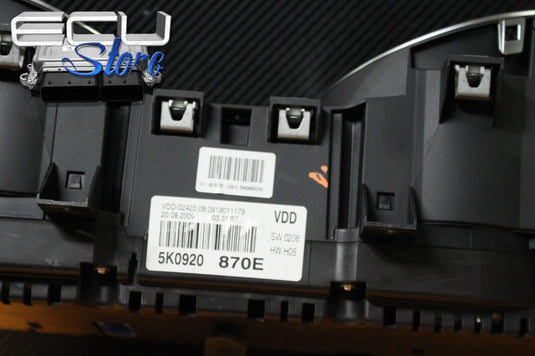 VELOCIMETRO / CUADRO INSTRUMENTOS VW GOLF VI 2010 DIESEL - 5K0920870E