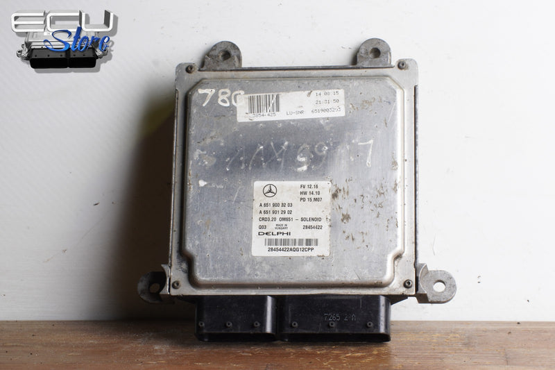 Cargue la imagen en el visor de la galería, ECU CENTRALITA MOTOR A6519003203 A6519012902 CRD3.20 MERCEDES SPRINTER W906 2.2d0
