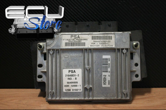 ECU / CENTRALITA MOTOR 9645304080 9644674980-00 21646831-2 - PEUGEOT
