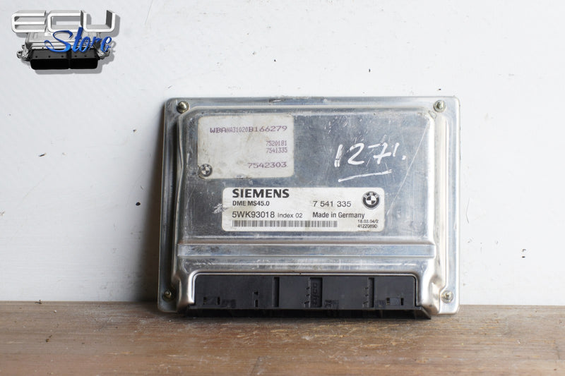 Cargue la imagen en el visor de la galería, ECU CENTRALITA MOTOR 7541335 5WK93018 BMW Z4 X3 5 E60 M54 2.5i 20040
