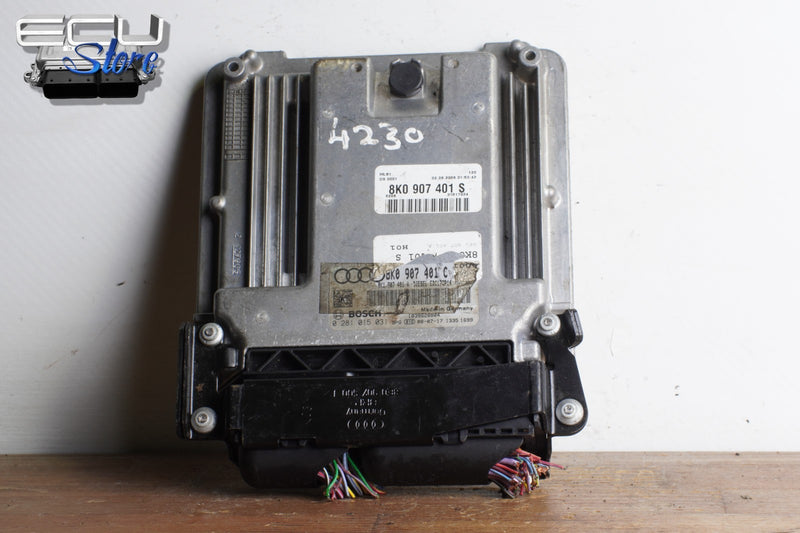 Cargue la imagen en el visor de la galería, ECU CENTRALITA MOTOR 8K0907401C 0281015031 AUDI A4 A5 3.0 TDI 2008 + PLUGS0
