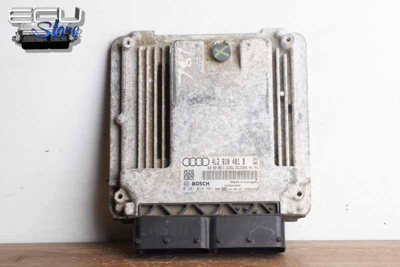Cargue la imagen en el visor de la galería, ECU CENTRALITA MOTOR 4L2910401B 0281018301 AUDI Q7 4L 3.0 TDI 20140
