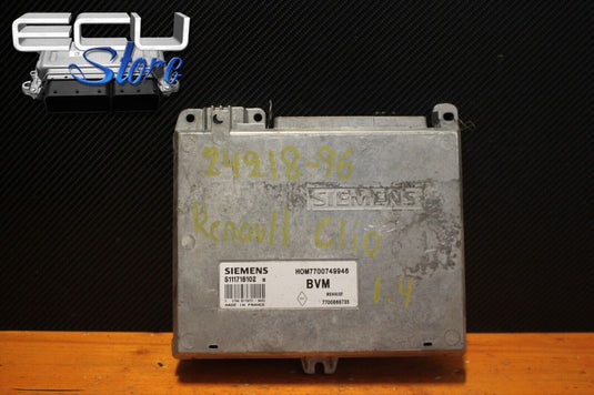 ECU / CENTRALITA MOTOR S111718102 7700749946 7700868735 - RENAULT CLIO I 1.4i