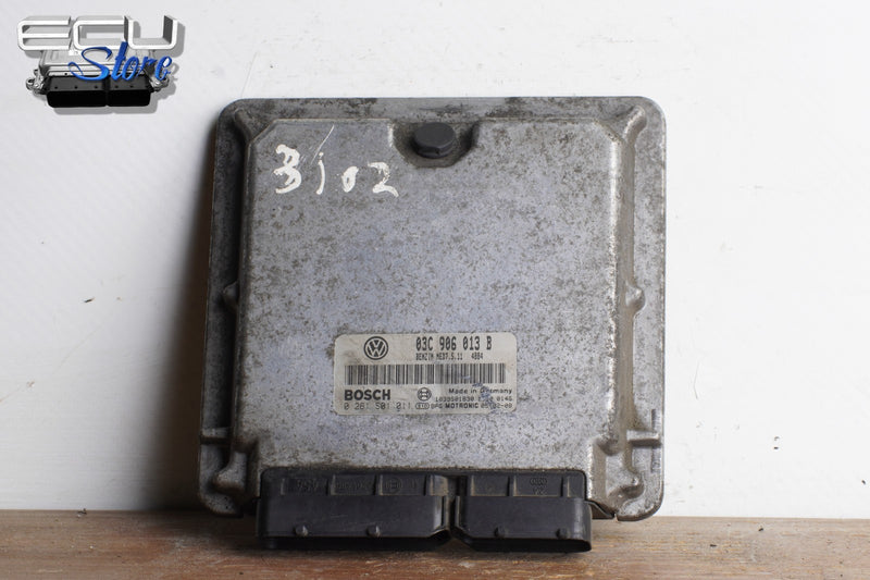 Cargue la imagen en el visor de la galería, ECU CENTRALITA MOTOR 0261S01011 03C906013B VW POLO 1.4 FSI 20050
