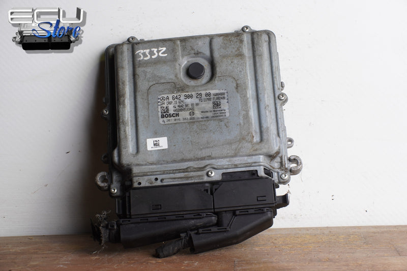 Cargue la imagen en el visor de la galería, ECU CENTRALITA MOTOR A6429002900 0281016383 MERCEDES M W164 ML350 2010 + PLUGS0
