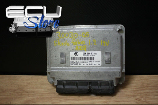 ECU / CENTRALITA MOTOR 03E906033A 5WP44305 03E 906 033 A - SKODA VW