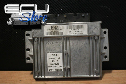 ECU / CENTRALITA MOTOR 9644674580 9655212680 S2PM-241 - CITROEN PEUGEOT 1.8 16v