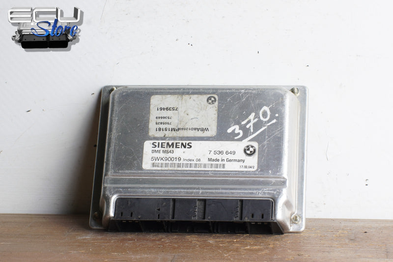 Cargue la imagen en el visor de la galería, ECU CENTRALITA MOTOR 7536649 5WK90019 BMW 3 E46 5 E39 Z3 X50
