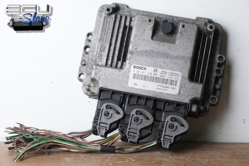 Cargue la imagen en el visor de la galería, ECU CENTRALITA MOTOR 0281011530 8200051609 8200325720 RENAULT TRAFIC VIVARO 1.9d0
