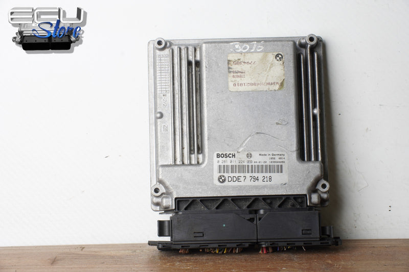 Cargue la imagen en el visor de la galería, ECU CENTRALITA MOTOR 0281011224 7794218 BMW 525d E60 2004 + PLUGS0
