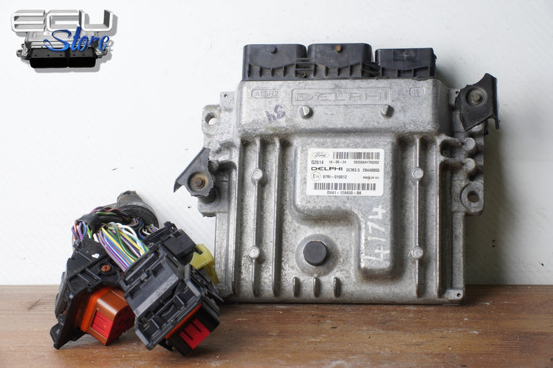 Cargue la imagen en el visor de la galería, ECU CENTRALITA MOTOR DV41-12A650-BK 28440055 DCM3.5 FORD KUGA II 2.0 TDCI 20140
