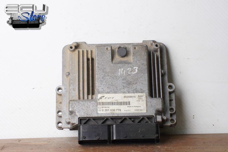 Cargue la imagen en el visor de la galería, ECU CENTRALITA MOTOR 0281030776 55259910 FIAT DOBLO OPEL COMBO 1.6D 20130
