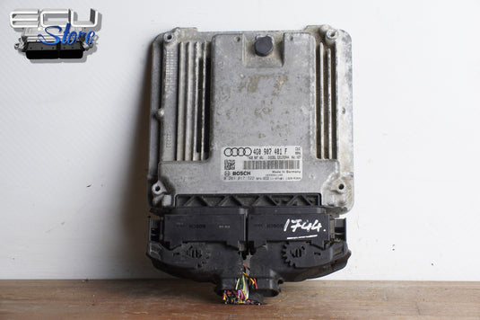 ECU CENTRALITA MOTOR 4G0907401F 0281017722 AUDI A6 A7 3.0TDI 2011 + PLUGS0