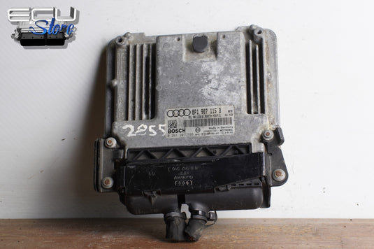 ECU CENTRALITA MOTOR 8P1907115B 0261201598 AUDI A3 1.8 TFSI 2007 + PLUGS0