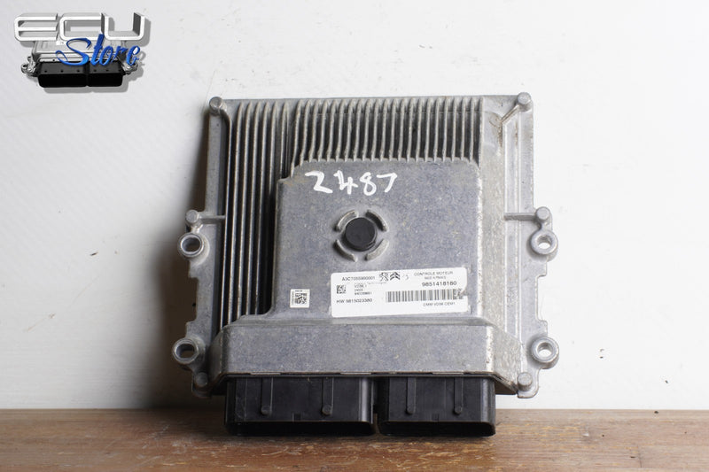 Cargue la imagen en el visor de la galería, ECU CENTRALITA MOTOR 9851418180 A3C7055900001 VD56.1 CITROEN C3 PEUGEOT 1.2 20240
