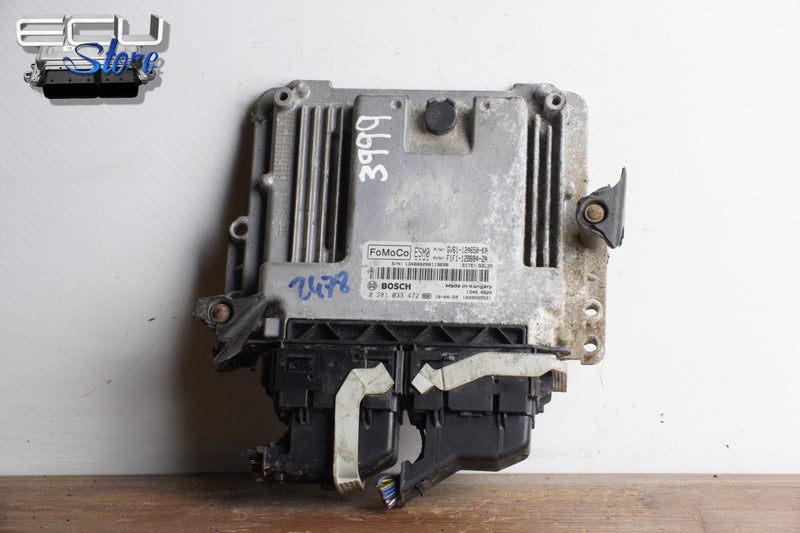 Cargue la imagen en el visor de la galería, ECU CENTRALITA MOTOR 0281033472 GV61-12A650-KA FORD TRANSIT CONNECT 2018 + PLUGS0

