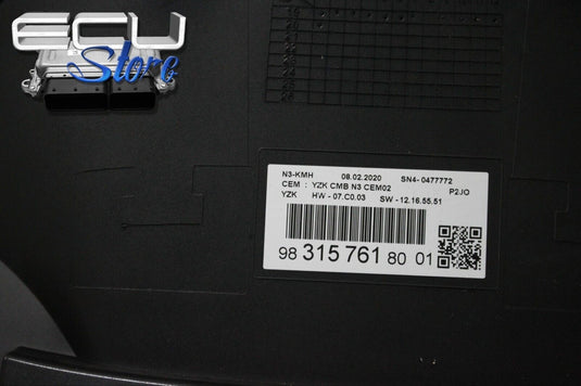 VELOCIMETRO / CUADRO INSTRUMENTOS OPEL CORSA F 2020 GASOLINA - 9831576180