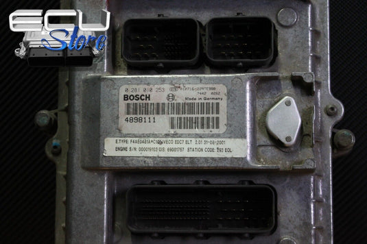 ECU / CENTRALITA MOTOR 0281010253 4898111 - IVECO EUROCARGO TECTOR