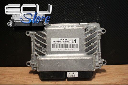 ECU / CENTRALITA MOTOR 5WY5968C 96983177 1CAF - CHEVROLET AVEO