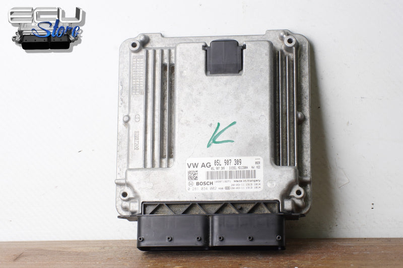 Cargue la imagen en el visor de la galería, ECU CENTRALITA MOTOR 0281034002 05L907309 H22 AUDI A6 2.0 TDI 20200

