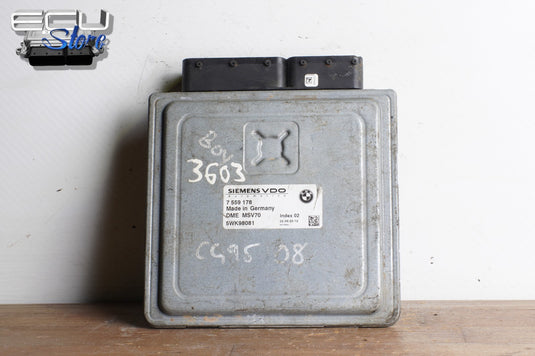 ECU CENTRALITA MOTOR 7559178 5WK98081 MSV70 BMW 330 E90 530 E60 20050