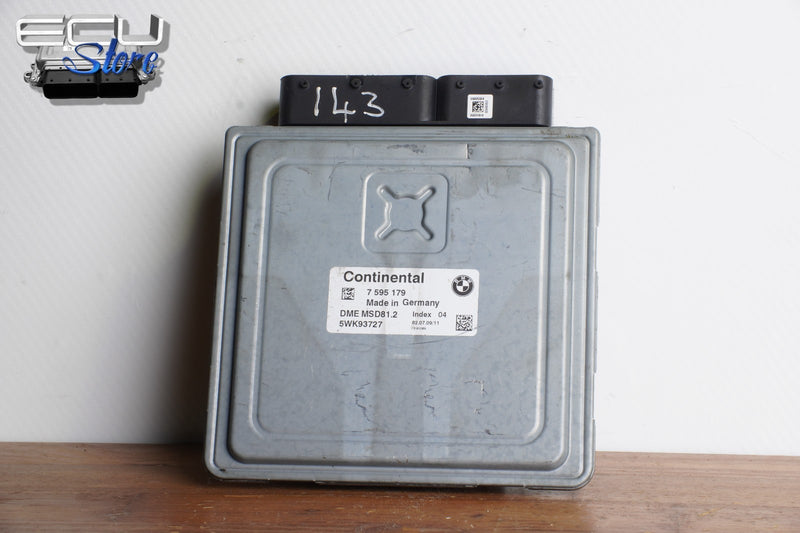 Cargue la imagen en el visor de la galería, ECU CENTRALITA MOTOR 7595179 5WK93727 MSD81.2 BMW 120i 320i E87 E90 N43 20090

